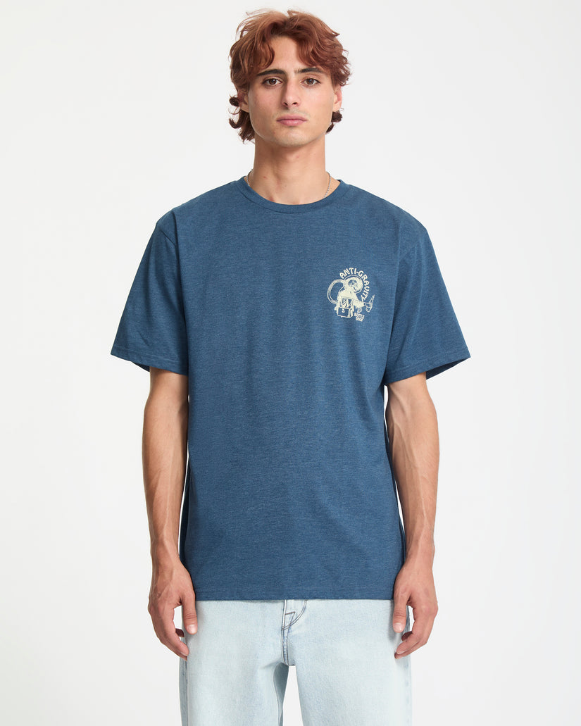 T-shirts & Polos homme Volcom bleu T-shirts & Polos homme Volcom bleu