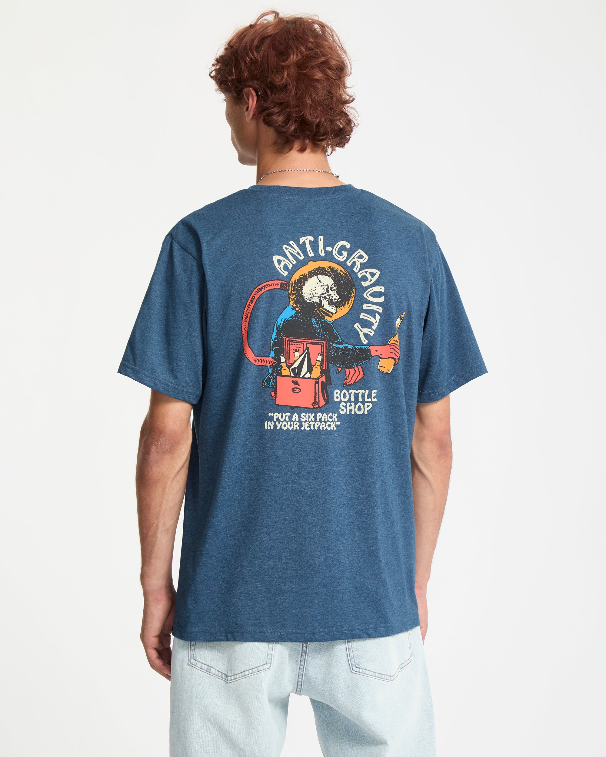 Anti Gravity T-Shirt - Cosmic Blue - Men - Volcom EU – Volcom Europe