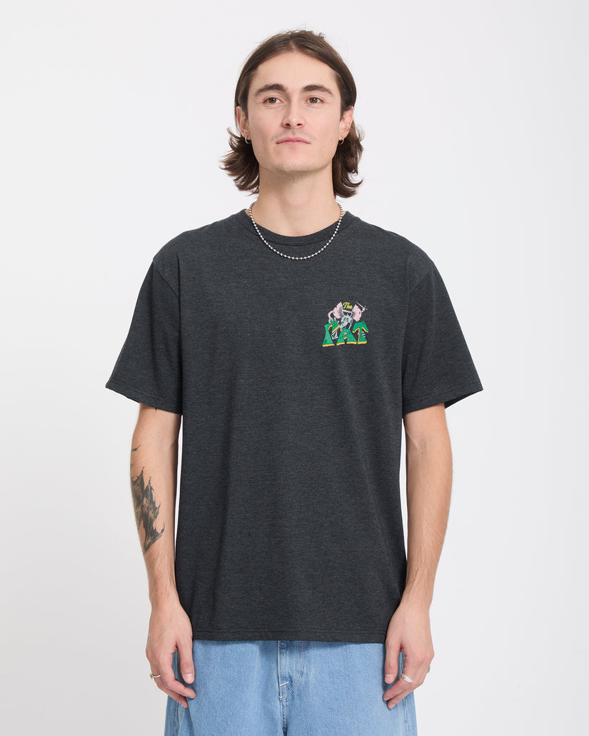 Tipsy Rat T-Shirt - Heather Black