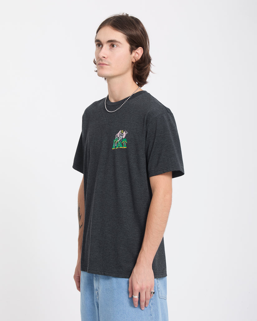 Tipsy Rat T-Shirt - Heather Black