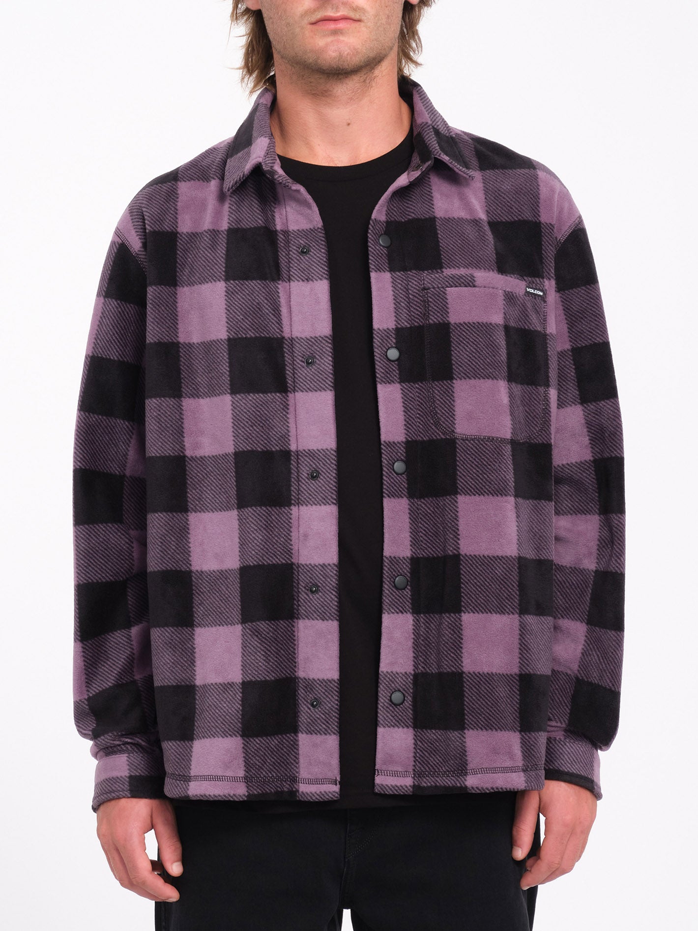 Bowered Light Over-Shirt - Vintage Violet