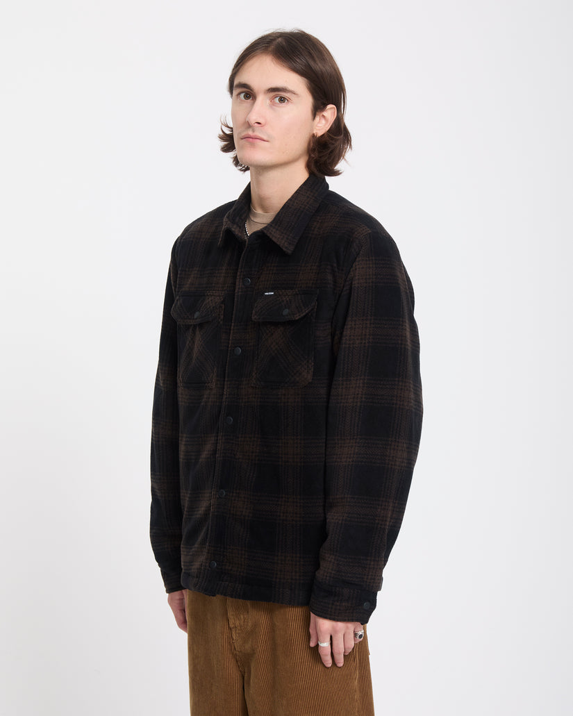 Bowered II Fleece Shirt - Cacao