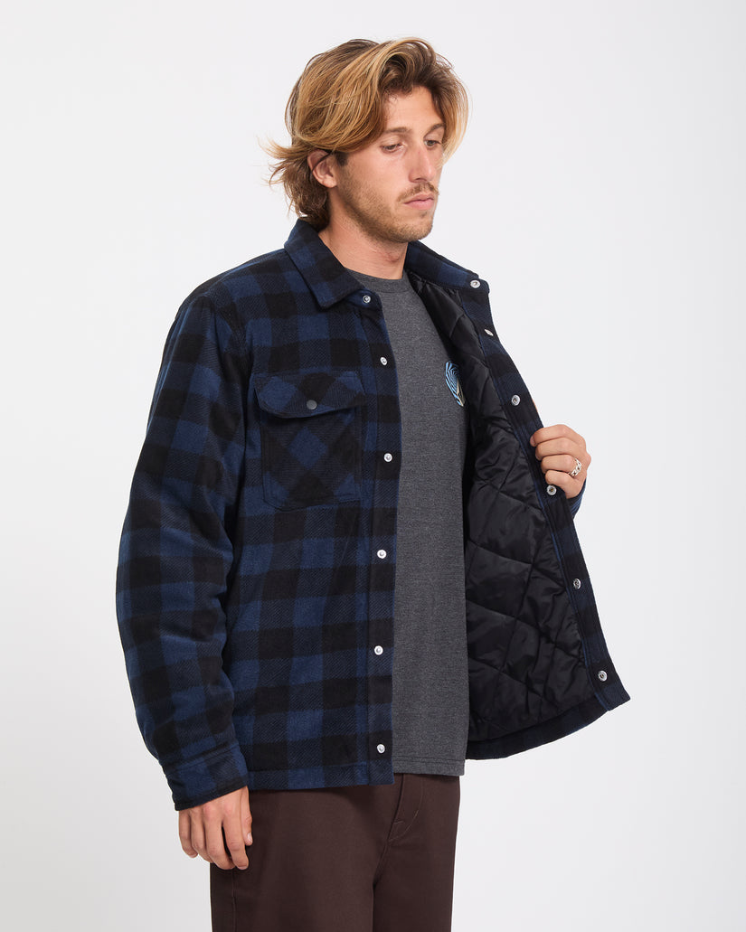 Bowered II Fleece Shirt - Marine