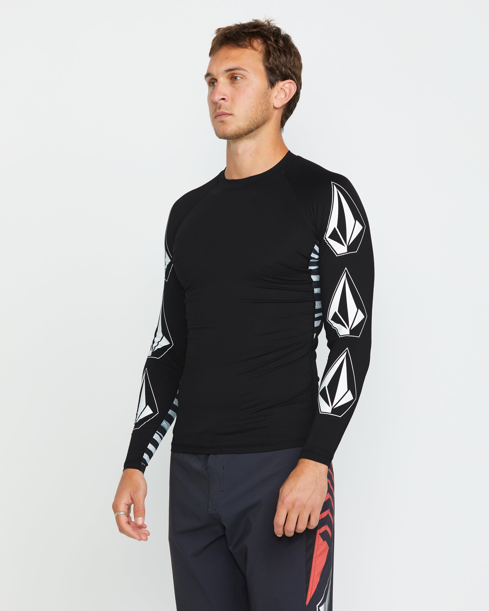 Surf Vitals J Robinson Rashguard - BLACK - Men - Volcom EU