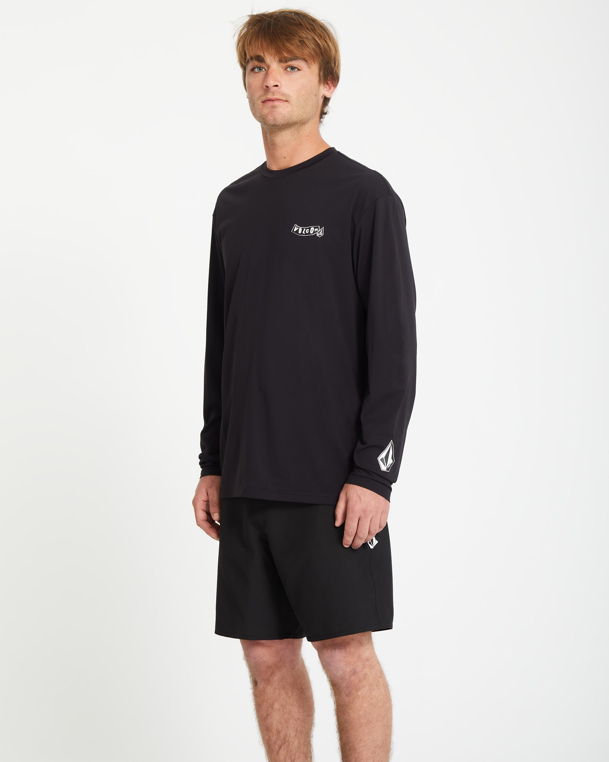 Pistol Surf Rashguard - Black - Men - Volcom EU – Volcom Europe