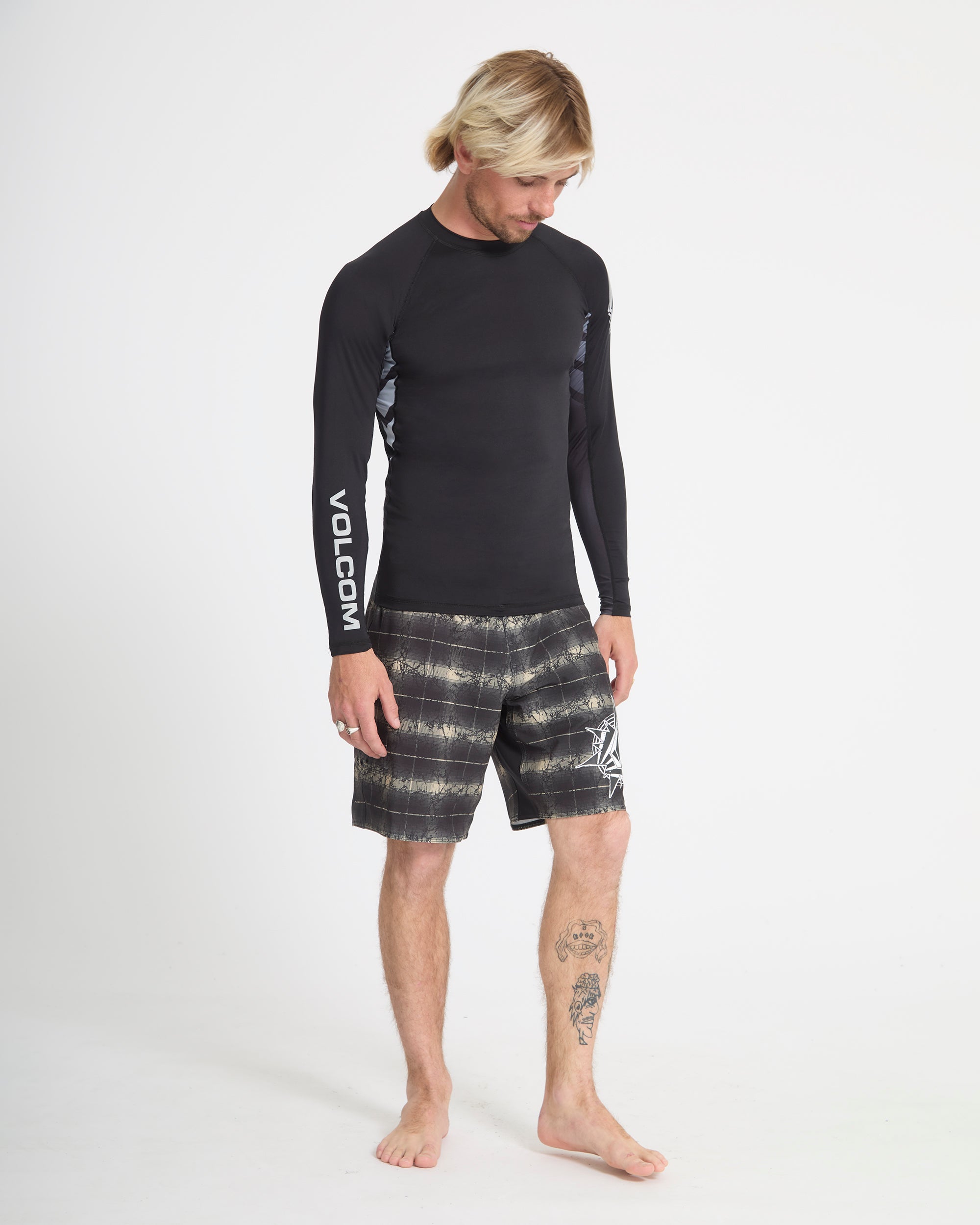 Vtv Jack Robinson Rashguard - Black - Men - Volcom EU – Volcom Europe