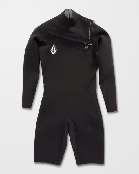 VOLCOM ボルコム Modulator 2mm ロンスプ　長袖スプリング14 2/2Mm Long sleeve Spring Wetsuit - BLACK - Men - Volcom EU