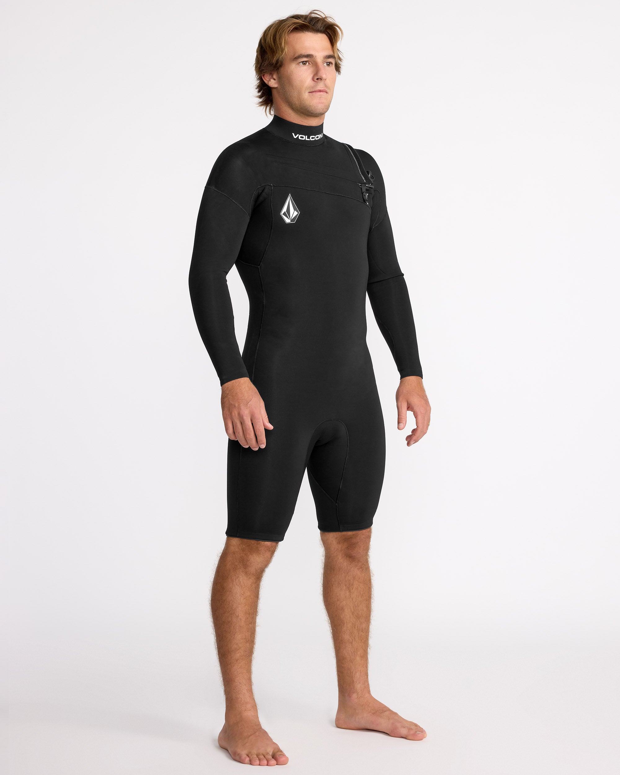 2 2Mm Long sleeve Spring Wetsuit BLACK BLACK LT