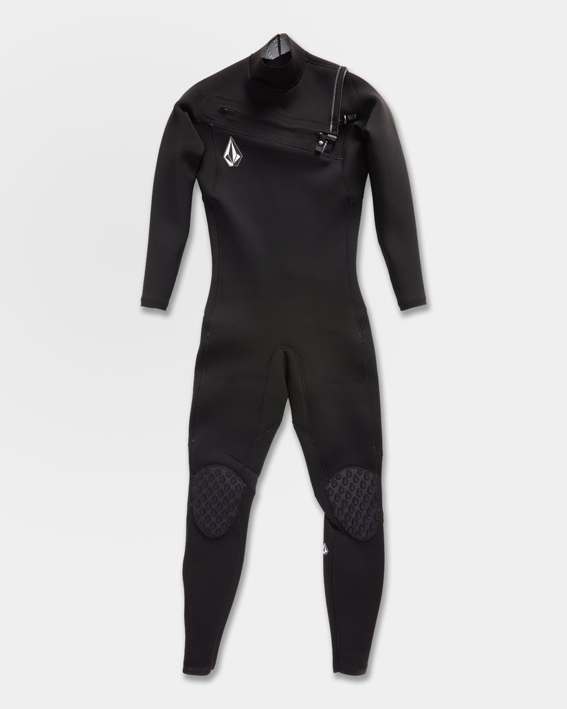 Modulator 3/2Mm Chest Zip Full Wetsuit - Black