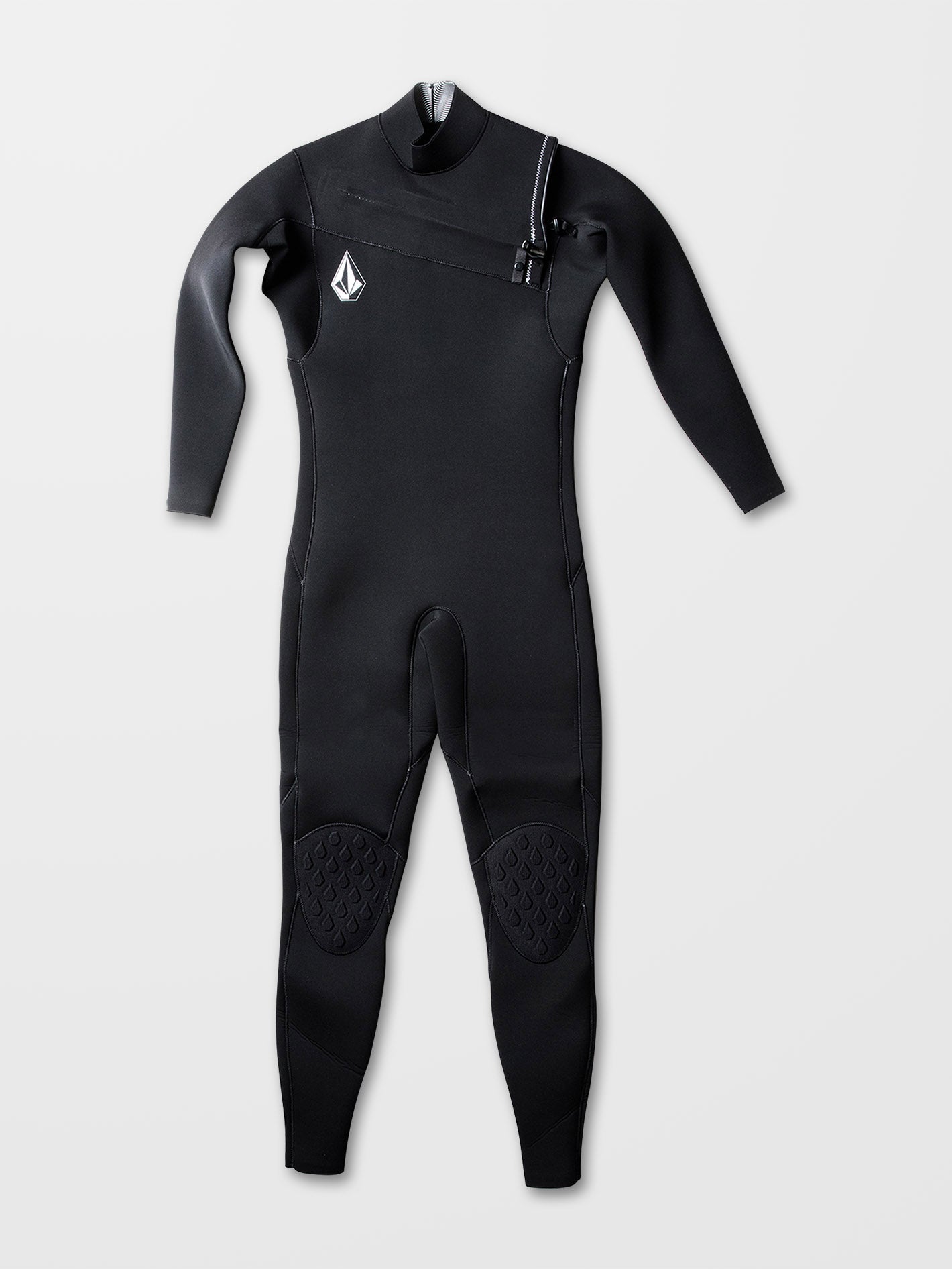 Modulator 4/3Mm Chest Zip Full Wetsuit - BLACK - Men