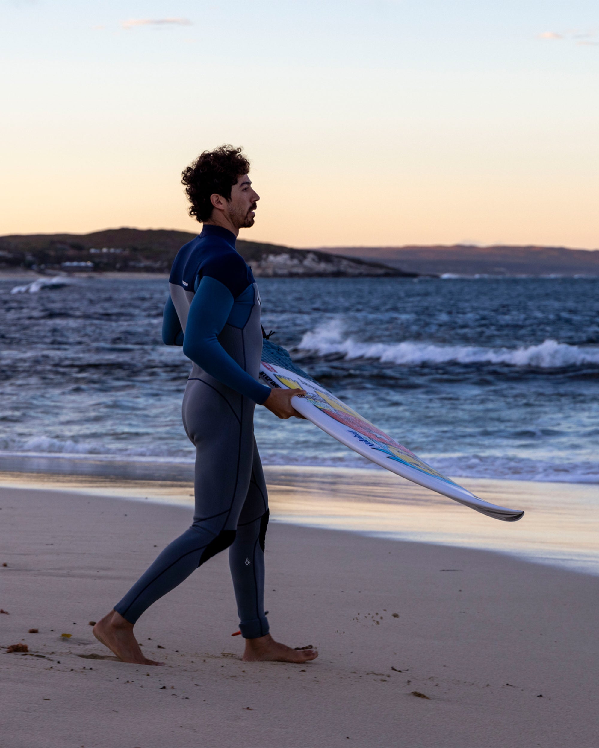 Modulator 4/3Mm Chest Zip Wetsuit- Cruzer Blue - Men - Volcom EU