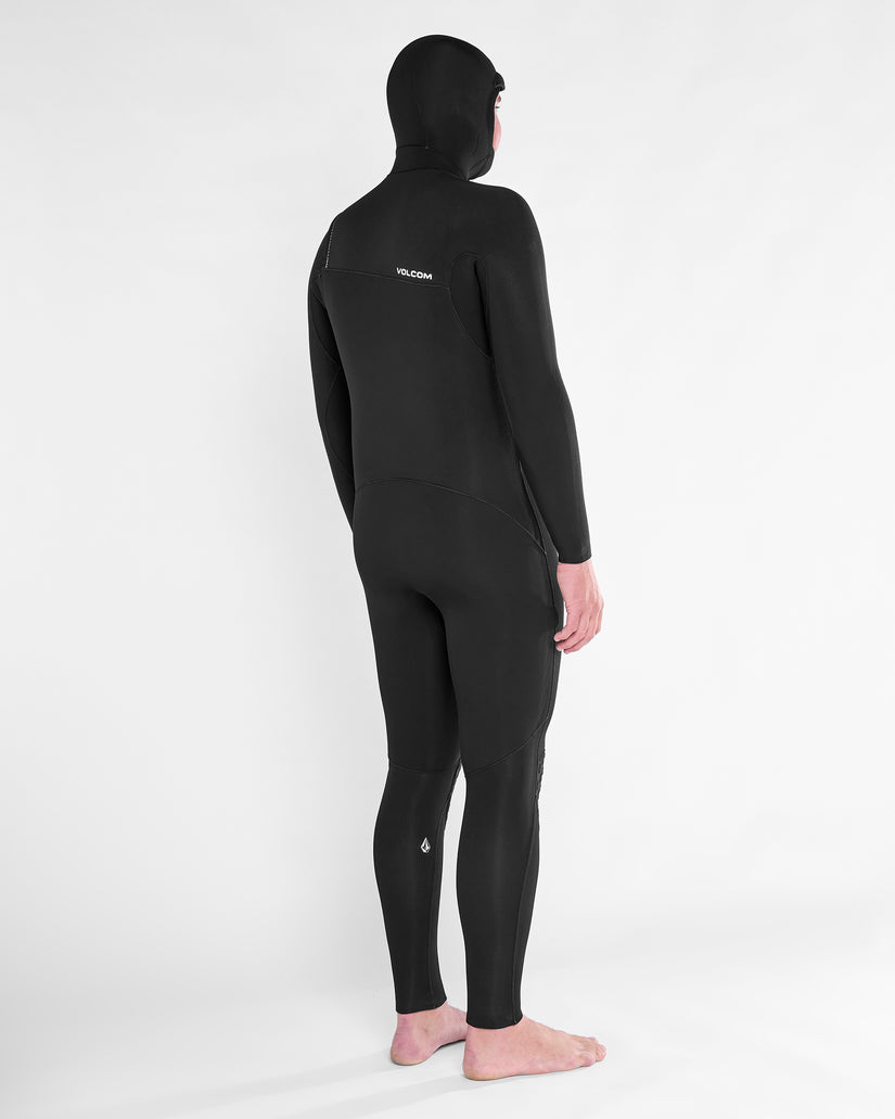 Combinaison de surf Modulator à capuche 5/4/3Mm zippée poitrine - Black
