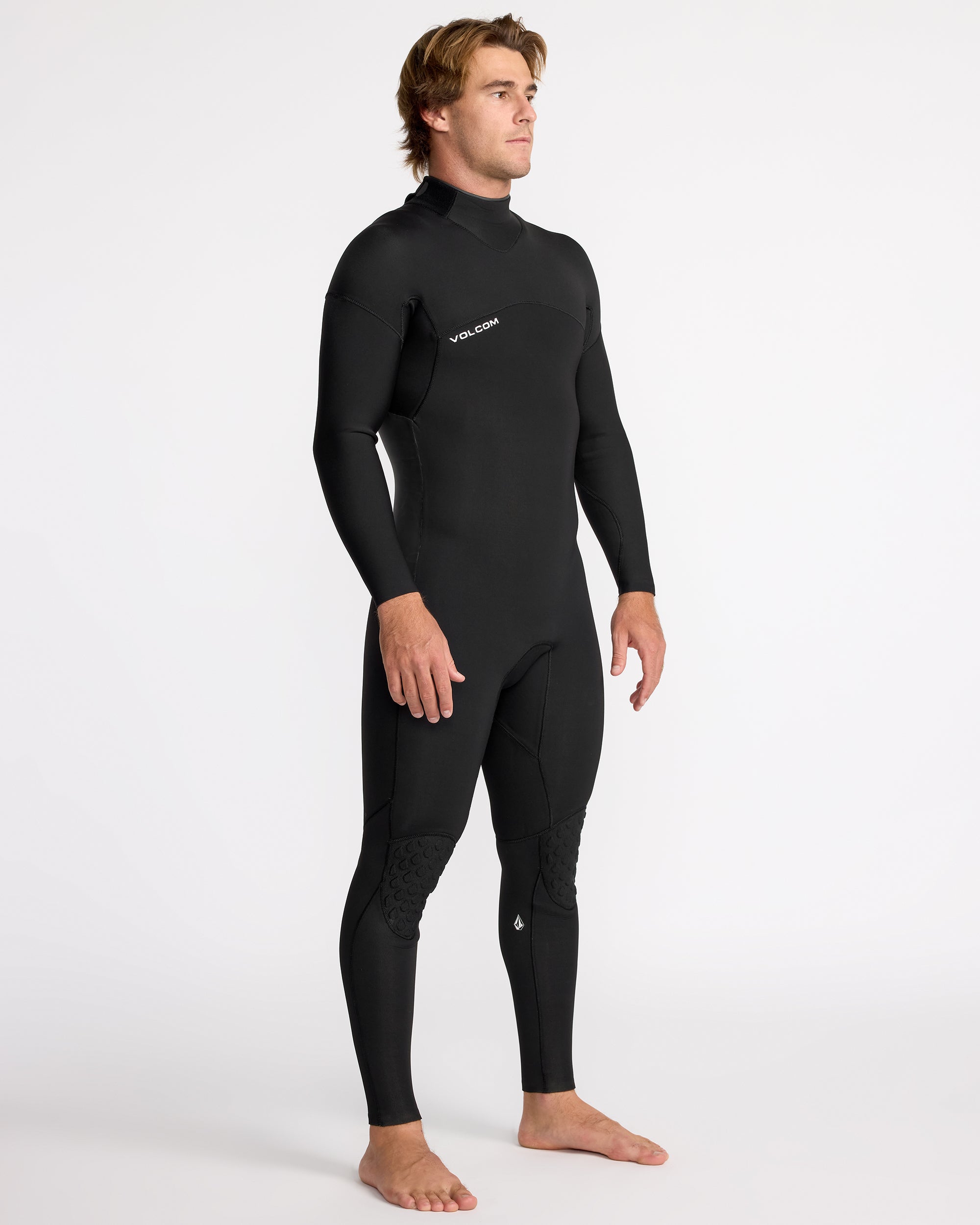 Modulator 3/2Mm Long Sleeve Back Zip Full Wetsuit - Black - Men