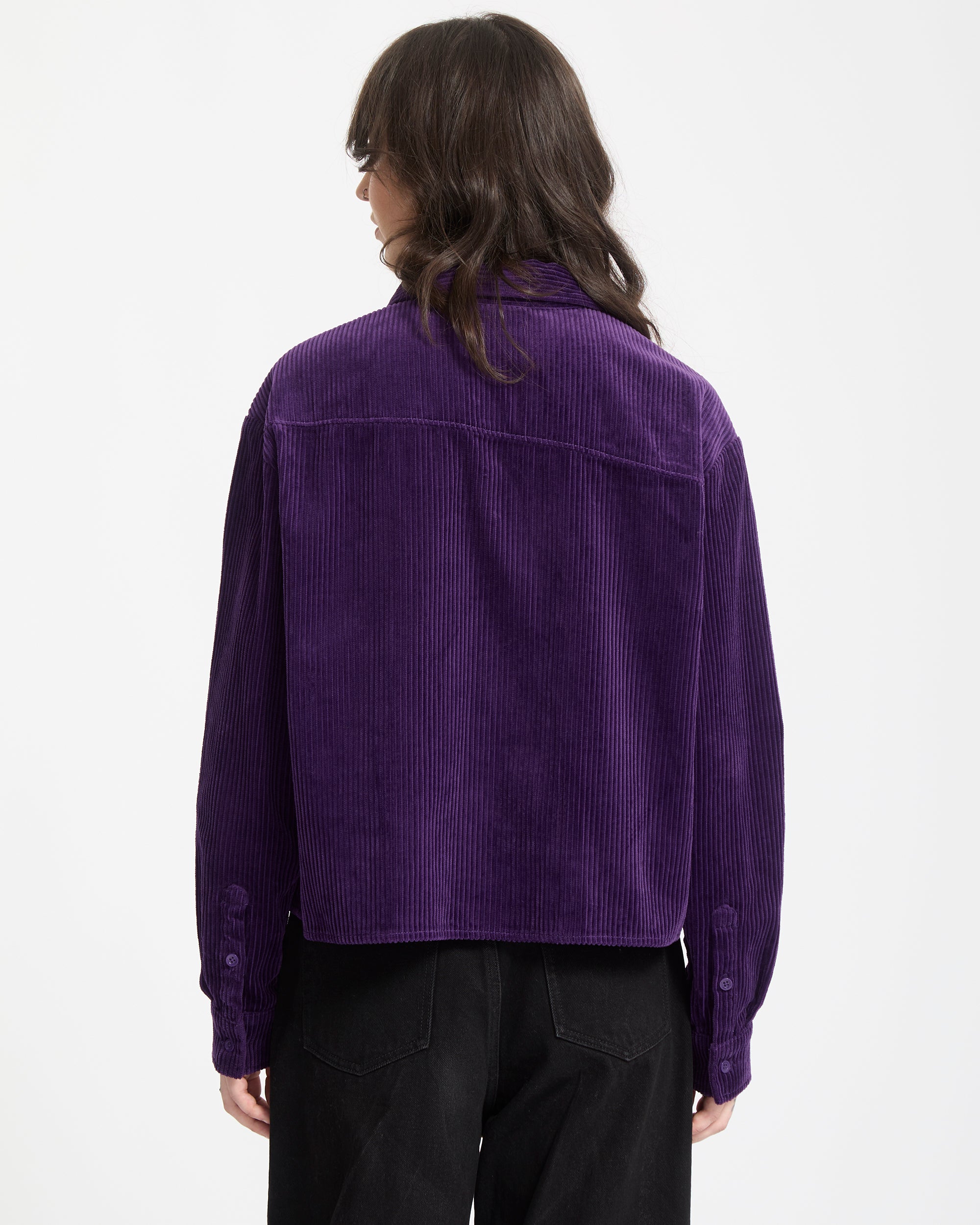 Weellow Corduroy Shirt - Acai - Women - Volcom EU – Volcom Europe