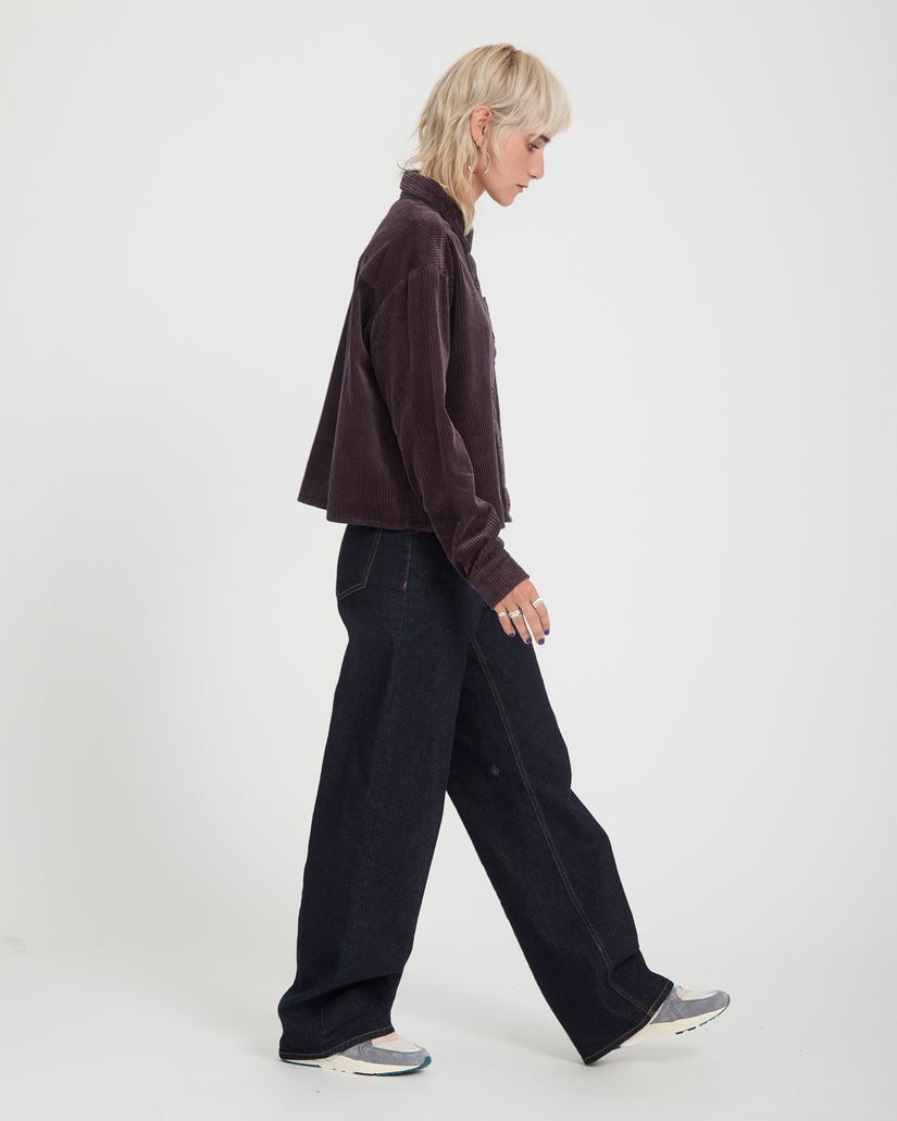 Weellow Corduroy Shirt - Raisin