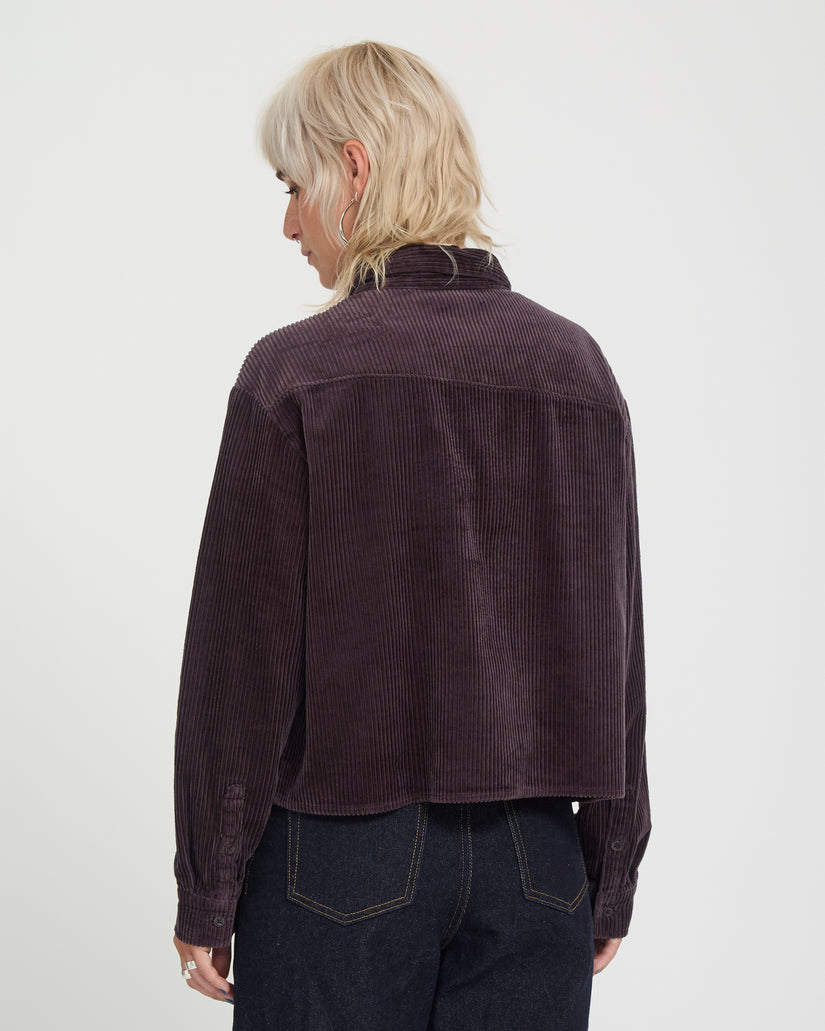 Weellow Corduroy Shirt - Raisin