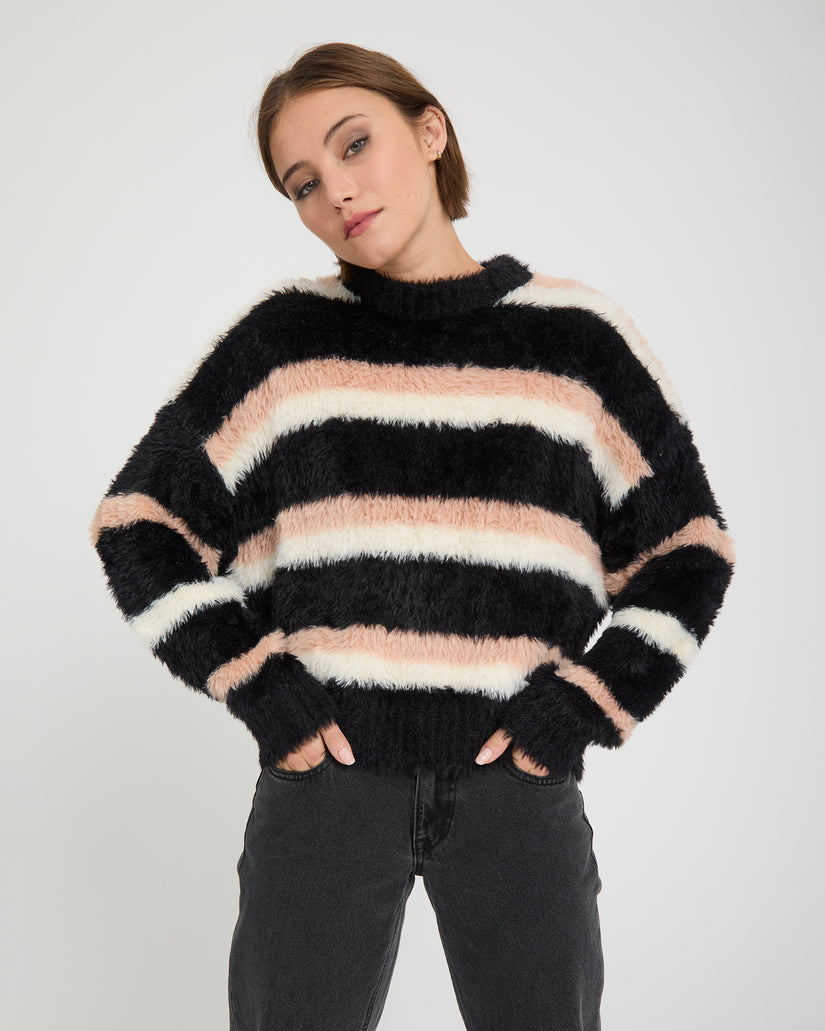 Hairy Up Sweater - Multi