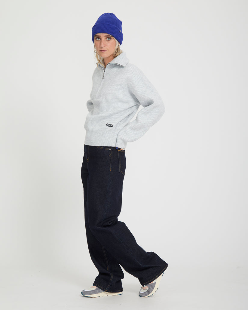 Voltrane Sweater - Bone Heather