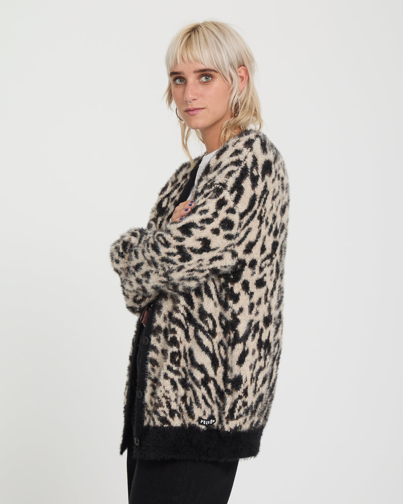 Tigardi Cardigan - Animal Print