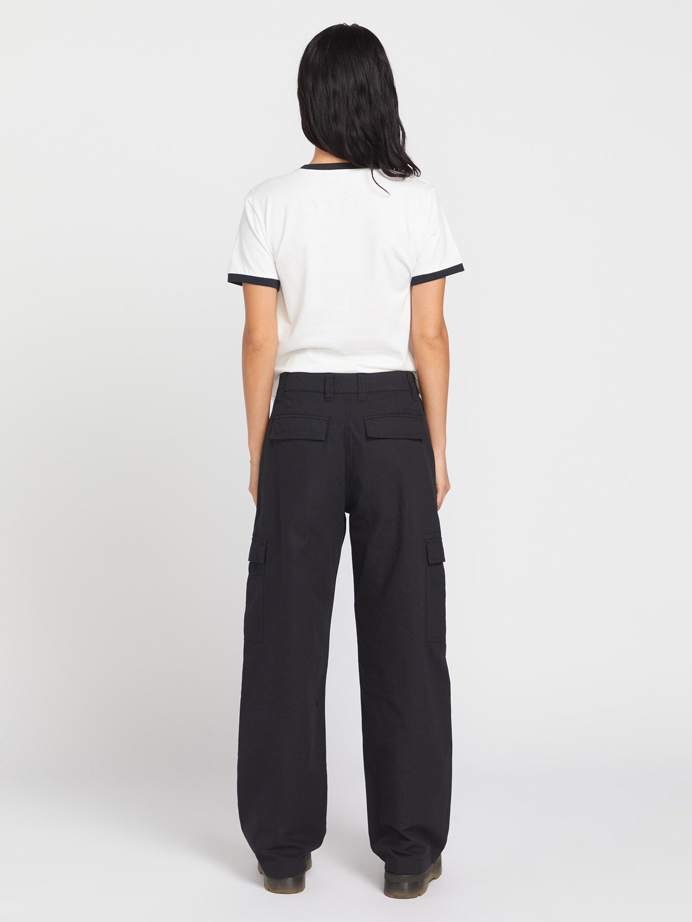 Cargstone Trousers - Black - Women - Volcom EU – Volcom Europe