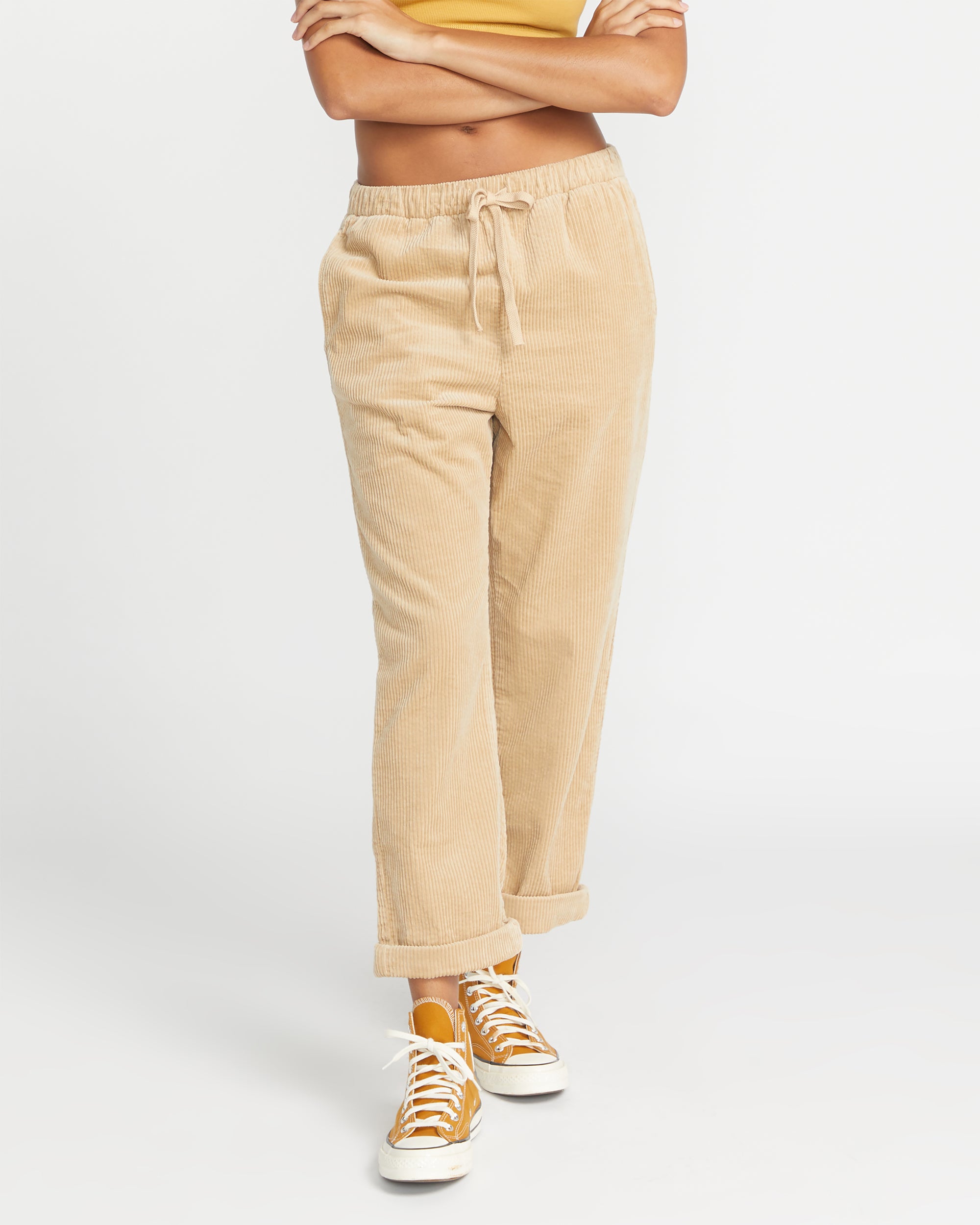 Stone Street Trousers - Khaki - Women - Volcom EU – Volcom