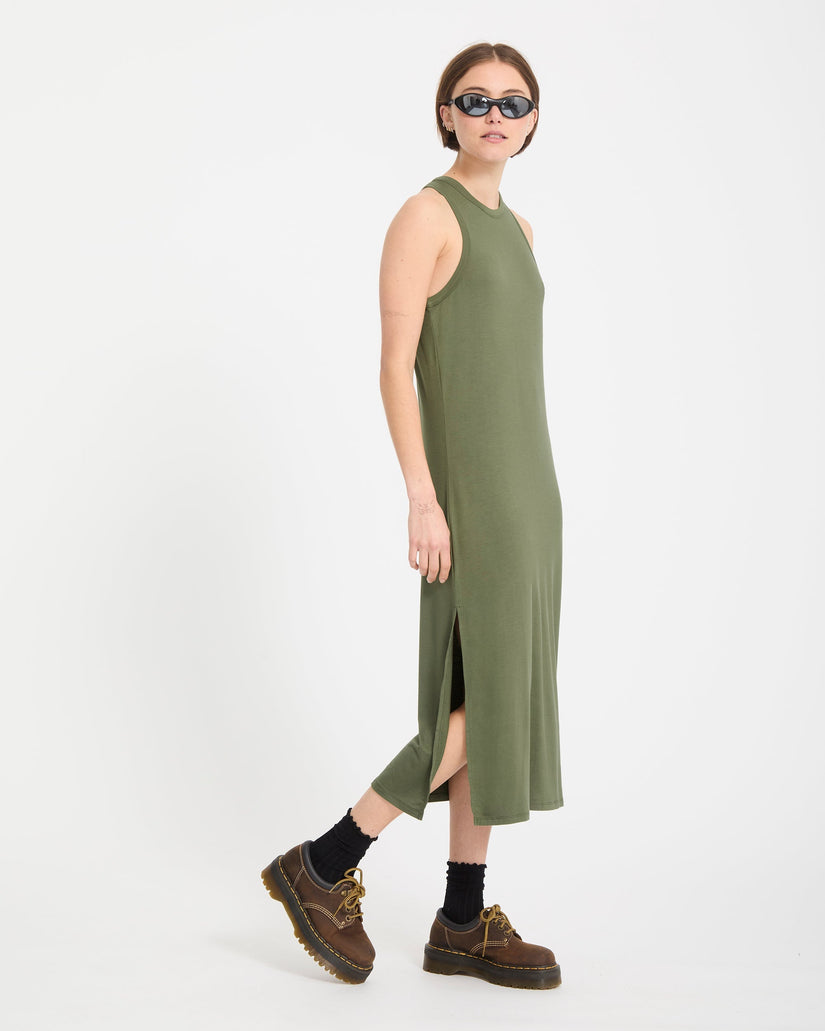 Stonelight Dress - Bayleaf
