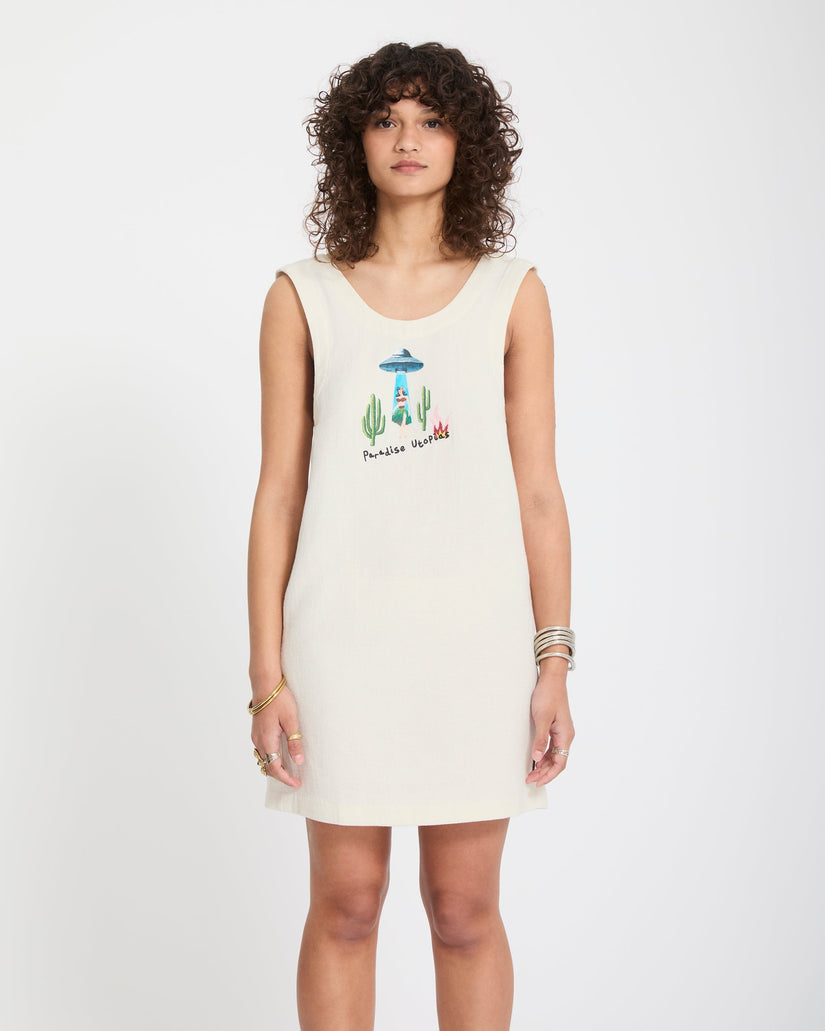 Mickey Mason Dress - Dirty White