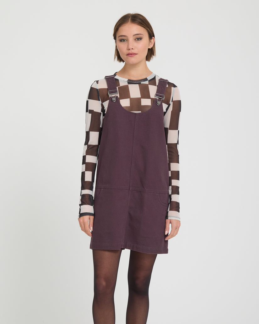 Workestra Dress - Raisin