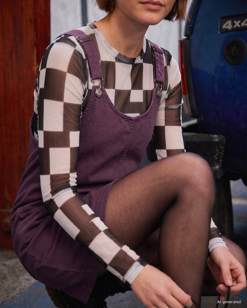 Workestra Dress - Raisin