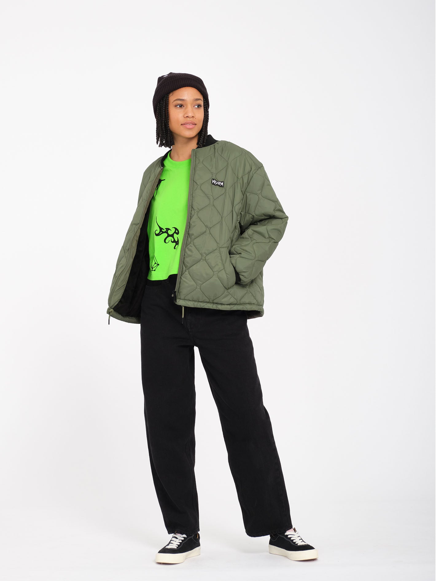 Milie Jacket - Wintermoss - Women - Volcom EU – Volcom Europe