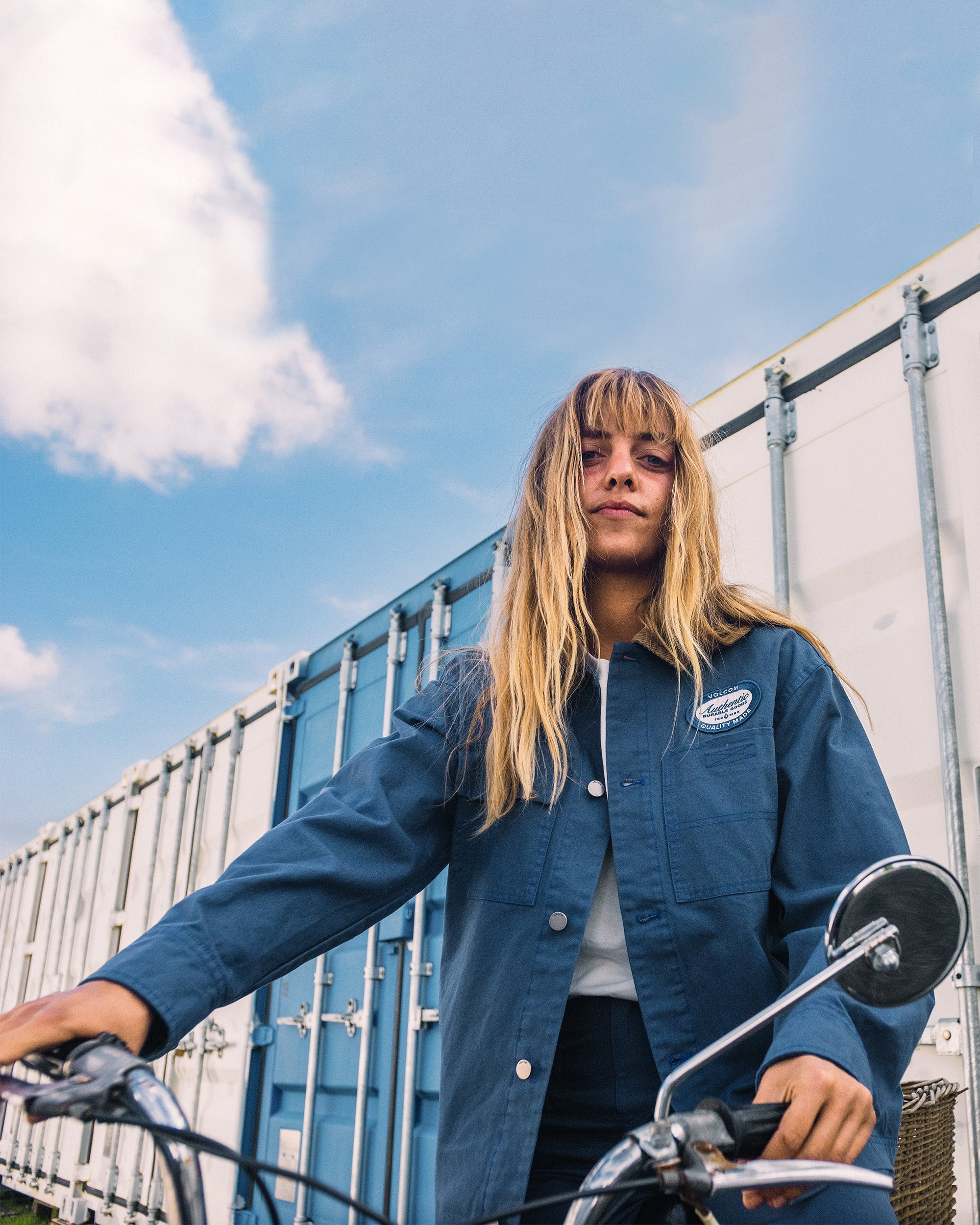 Full Cut Work Jacket - Harbor Blue - Women - Volcom EU – Volcom Europe