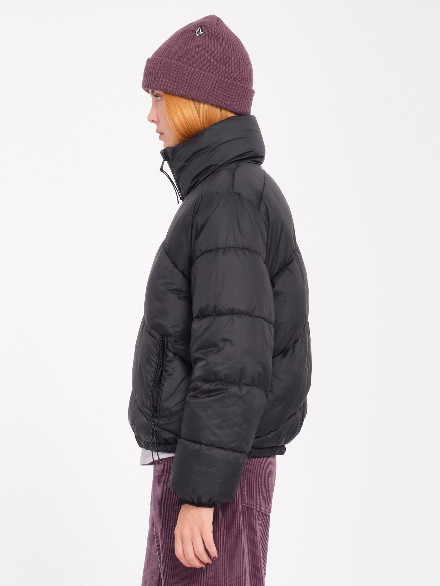 Stone Sense Puff Jacket (Reversible) - Black - Women Stone Sense Puff Jacket (Reversible) - Black - Women