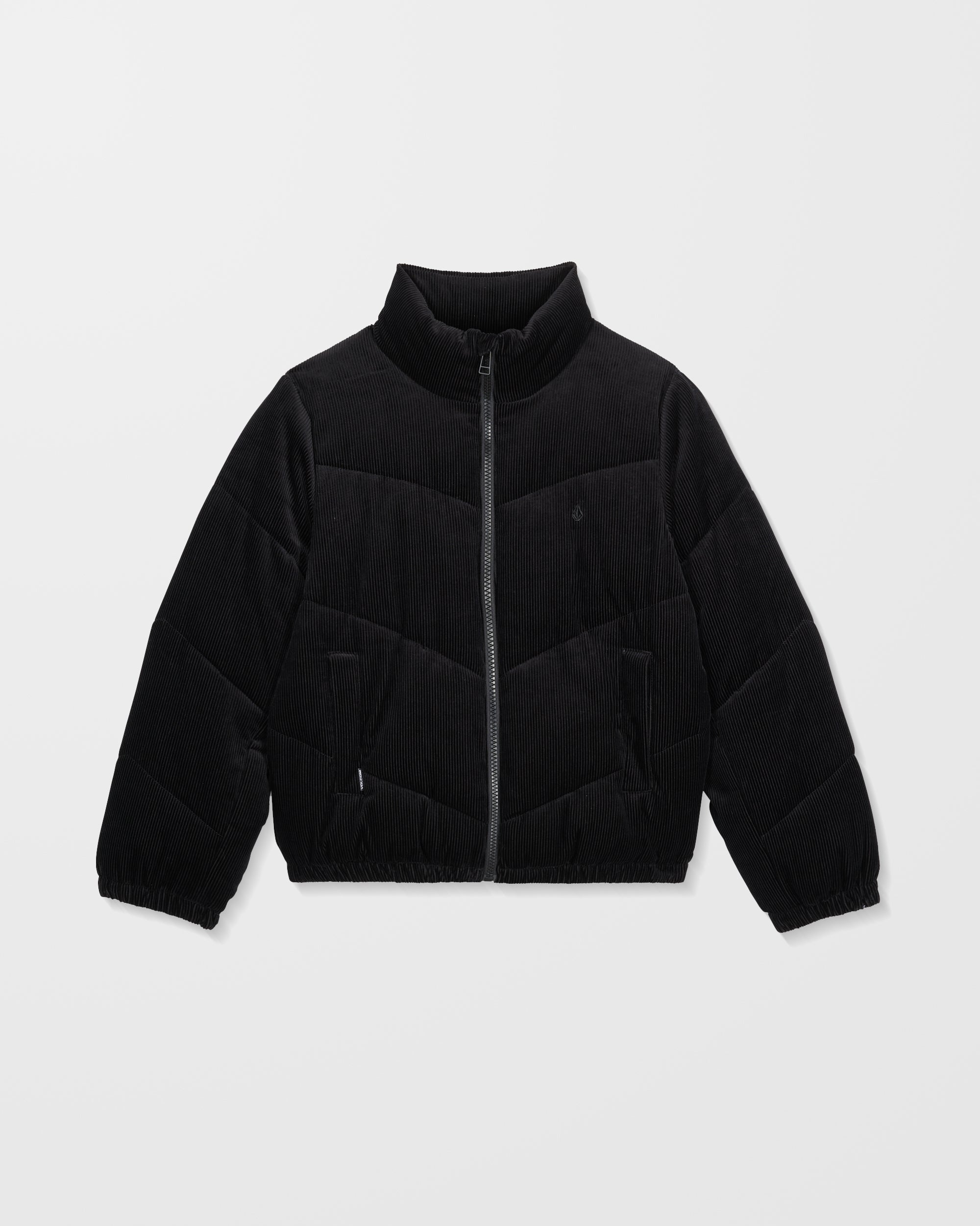 Cord'N Stone Puff Jacket - Black - Women - Volcom EU – Volcom Europe
