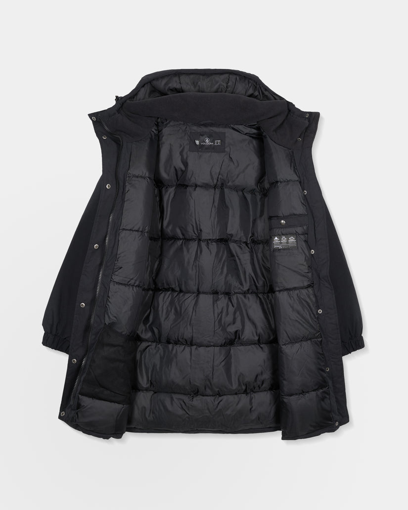 Sleepi Puff Up Parka - Black
