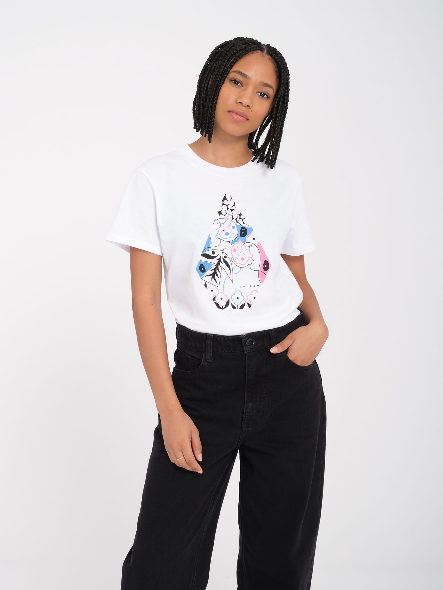 SKATE VITALS REMY S CREW - ASPHALT BLACK – Volcom