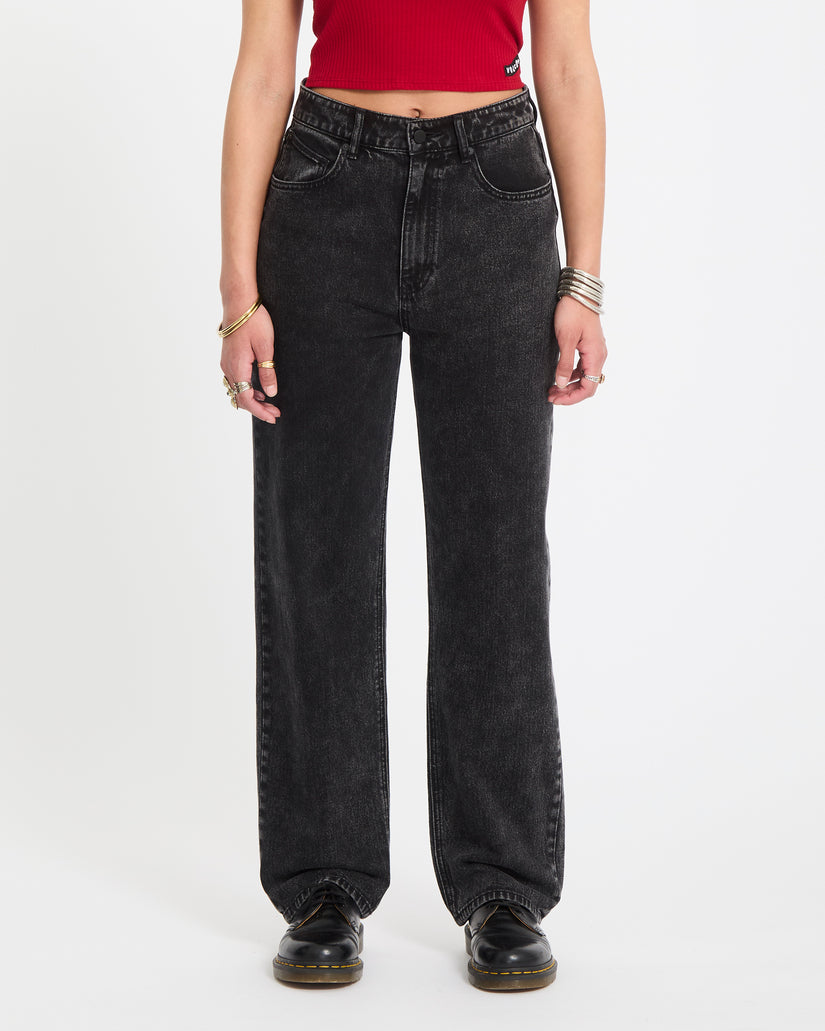 Daddio Jeans - Blackity Black