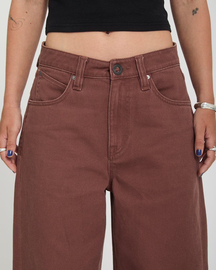 Beeggy Jeans - Tobacco Brown