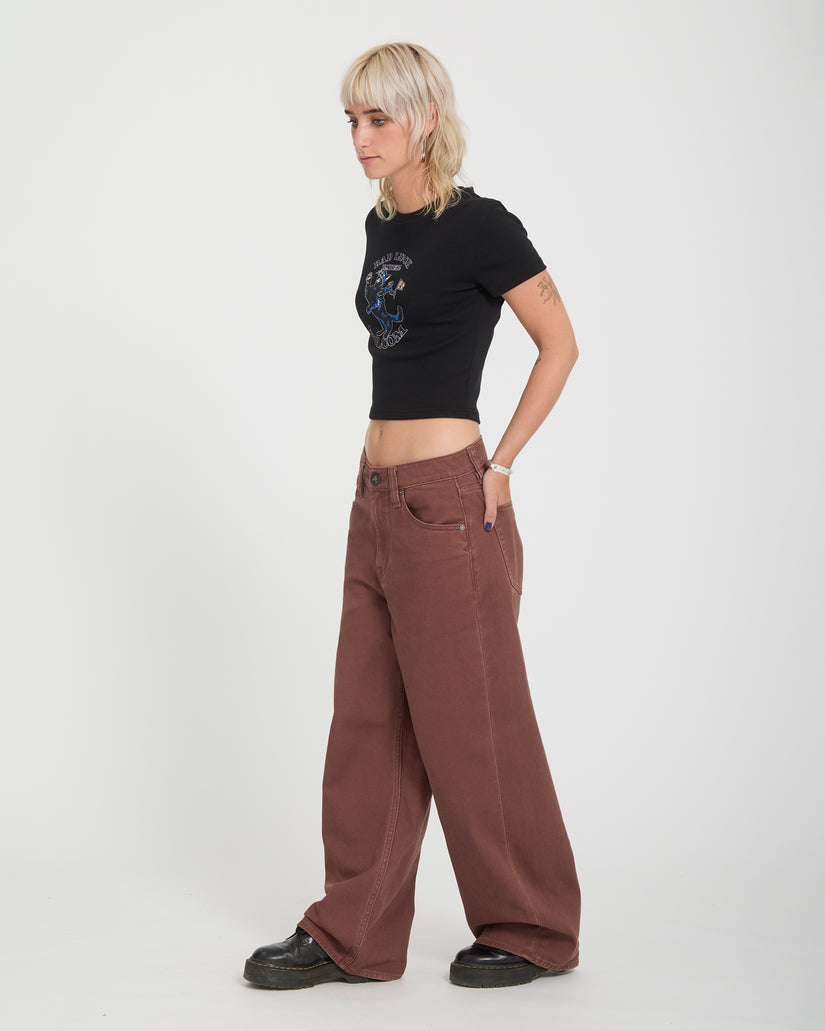 Beeggy Jeans - Tobacco Brown