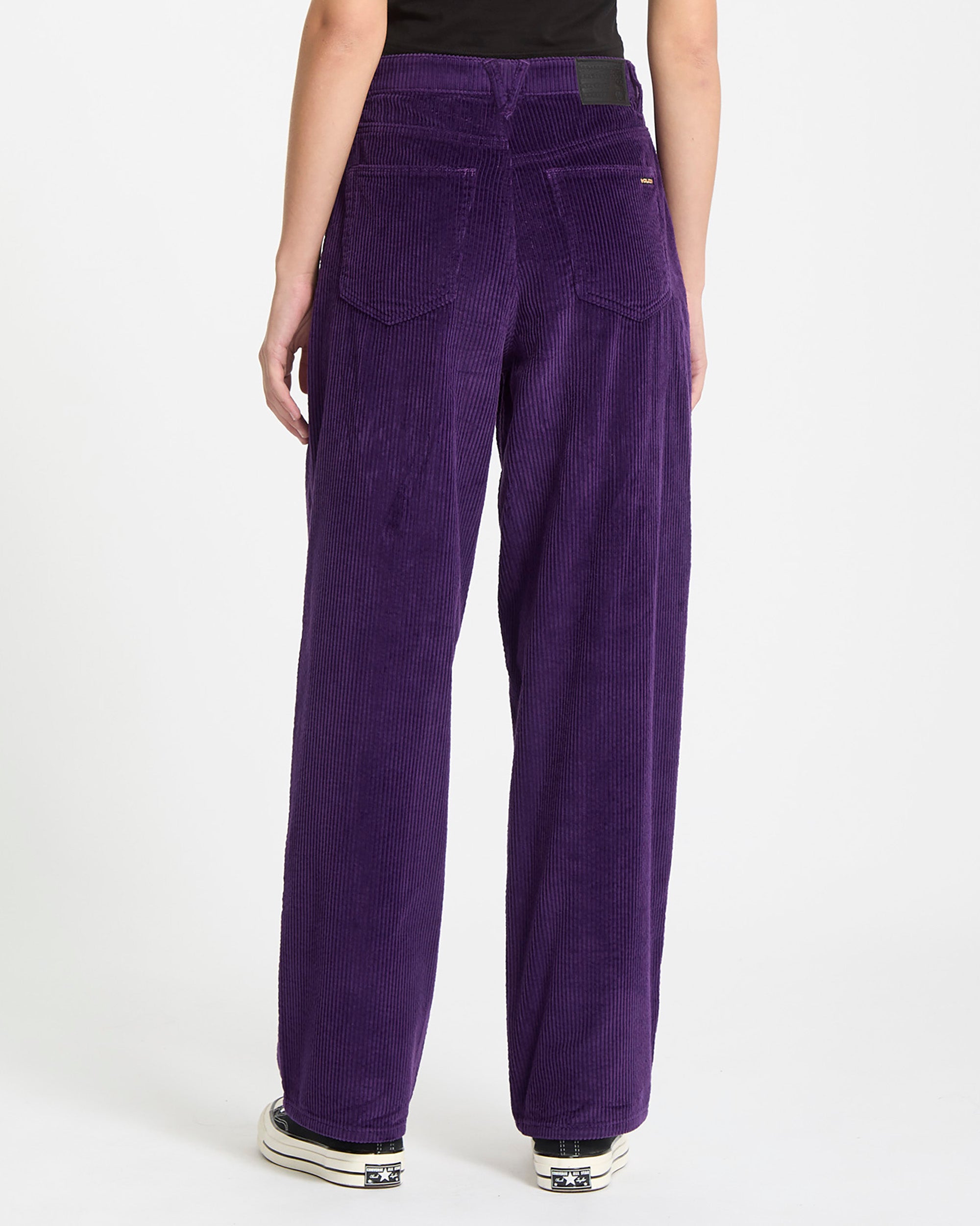 Weellow II Corduroy Trousers - Acai - Women - Volcom EU – Volcom