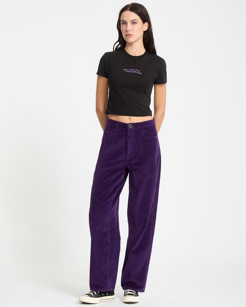 Weellow II Corduroy Trousers - Acai