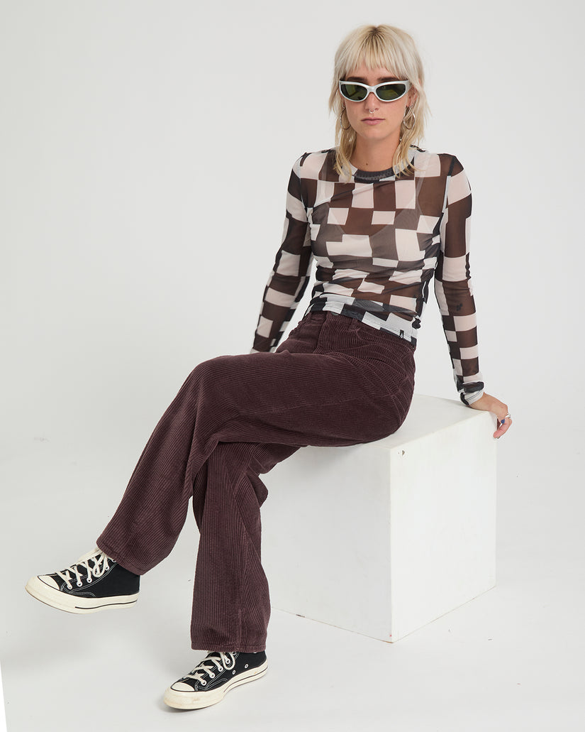 Weellow II Corduroy Trousers - Raisin