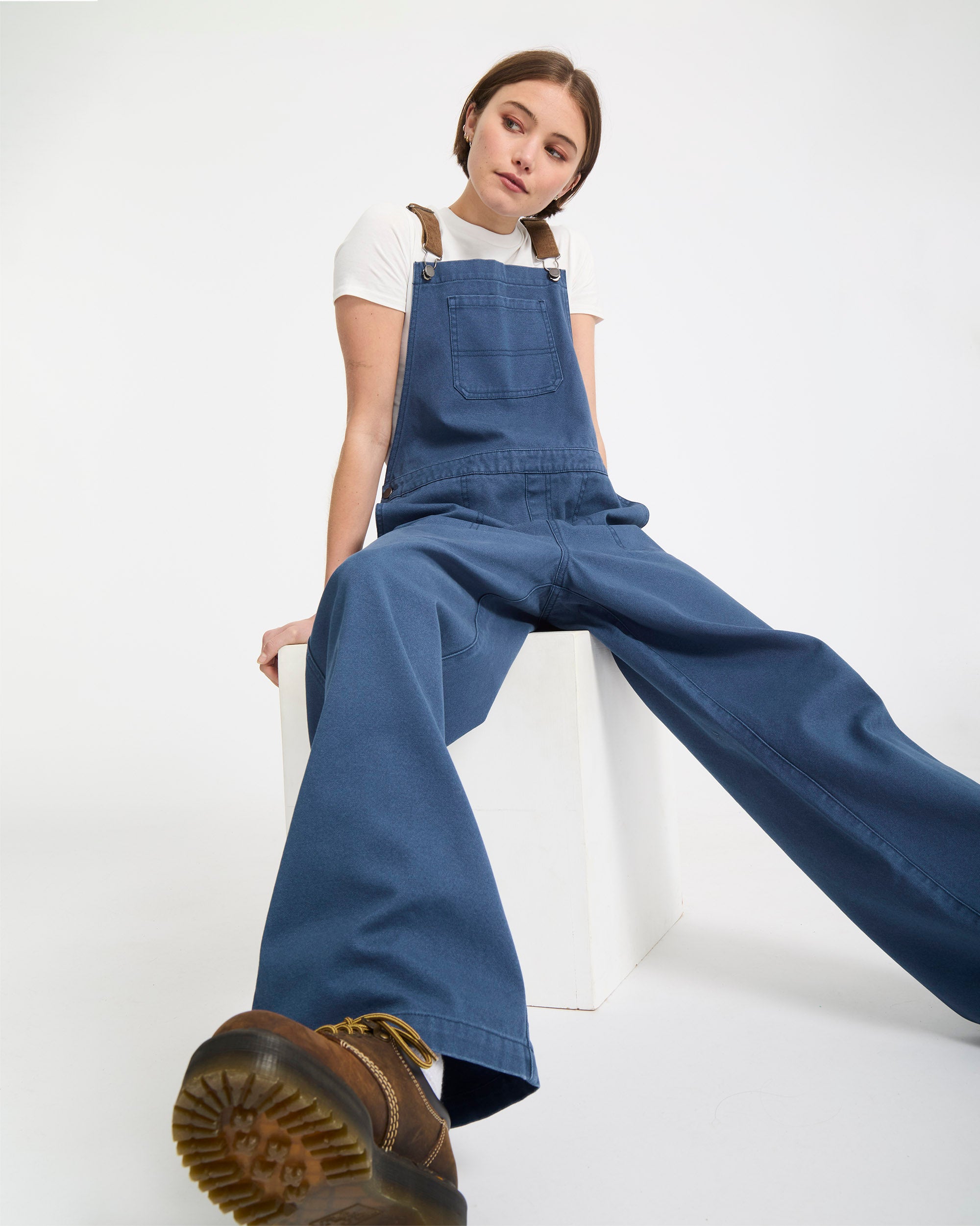 Full Cut Overall - Harbor Blue - Women - Volcom EU – Volcom Europe