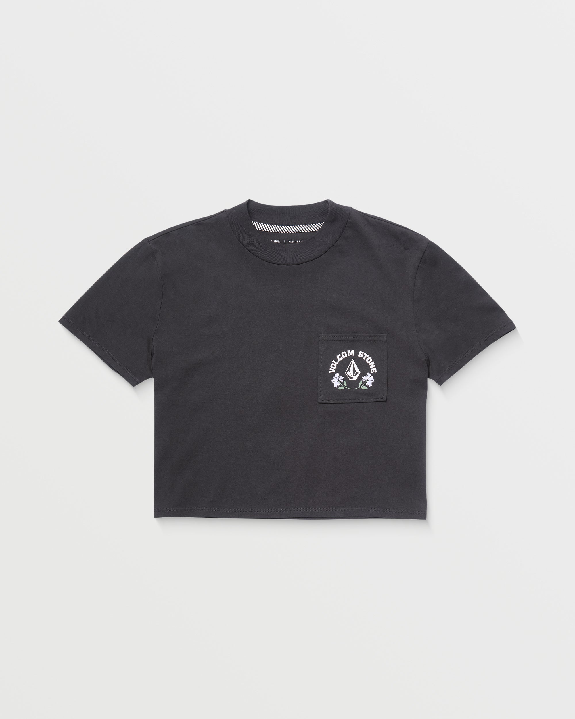 Pocket Dial T-shirt - VINTAGE BLACK - Women - Volcom EU – Volcom