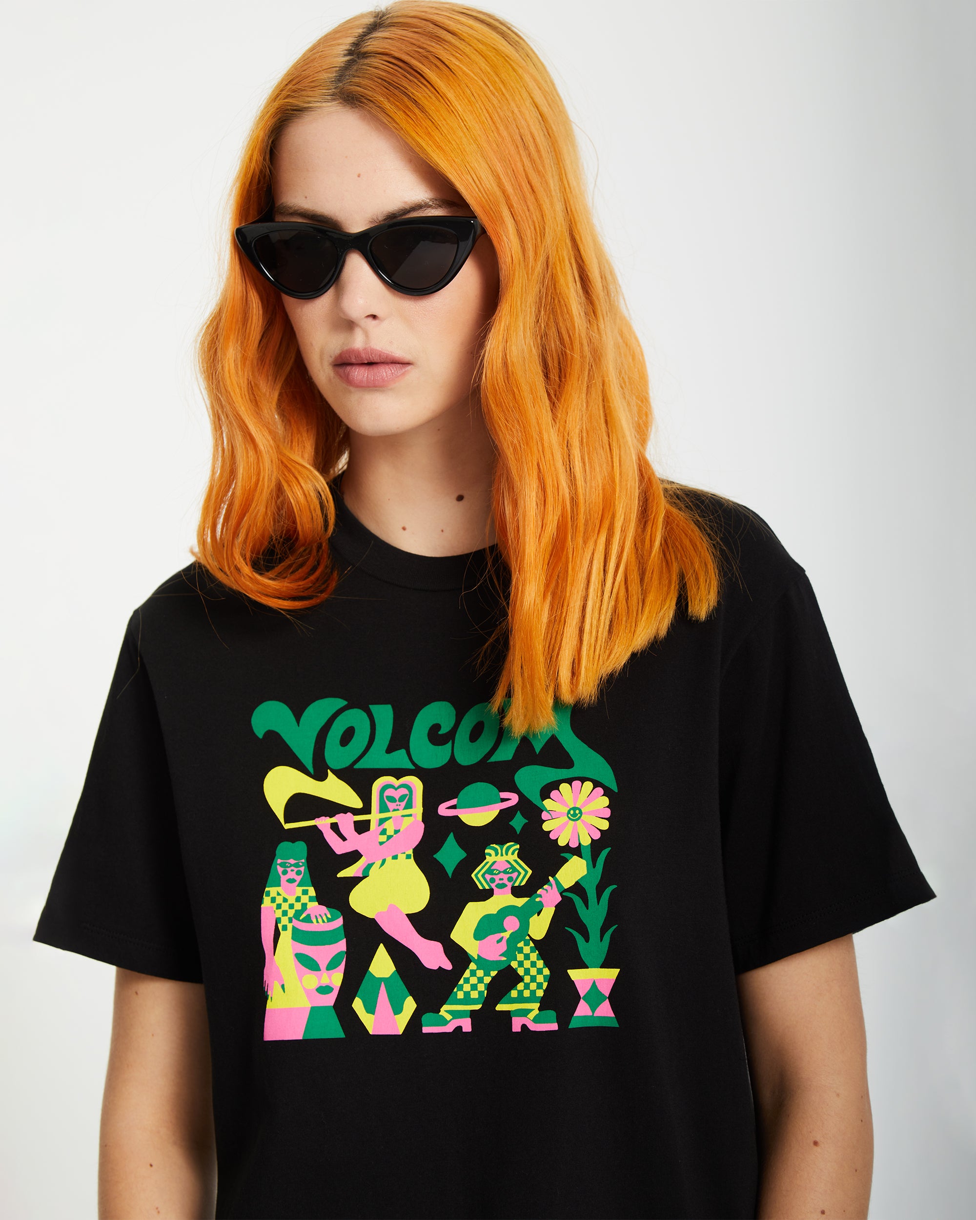 Radical Daze Up T-shirt - BLACK - Women - Volcom EU – Volcom Europe