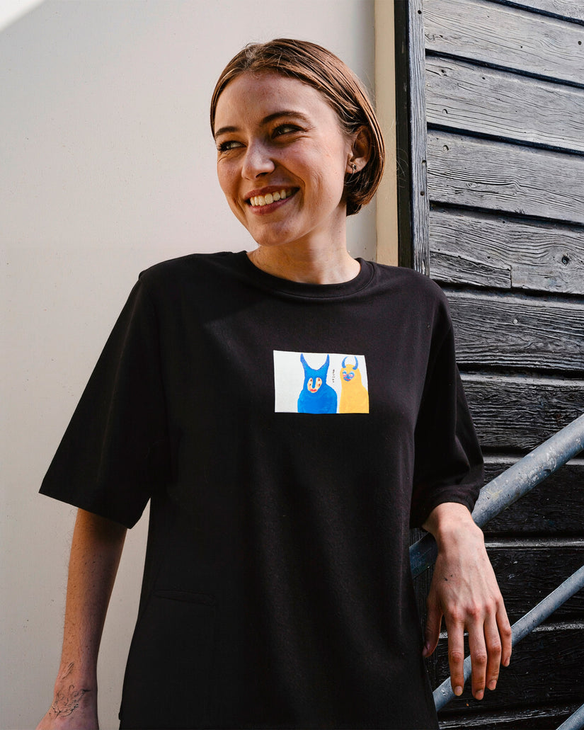 Radical Daze Up T-Shirt - Black