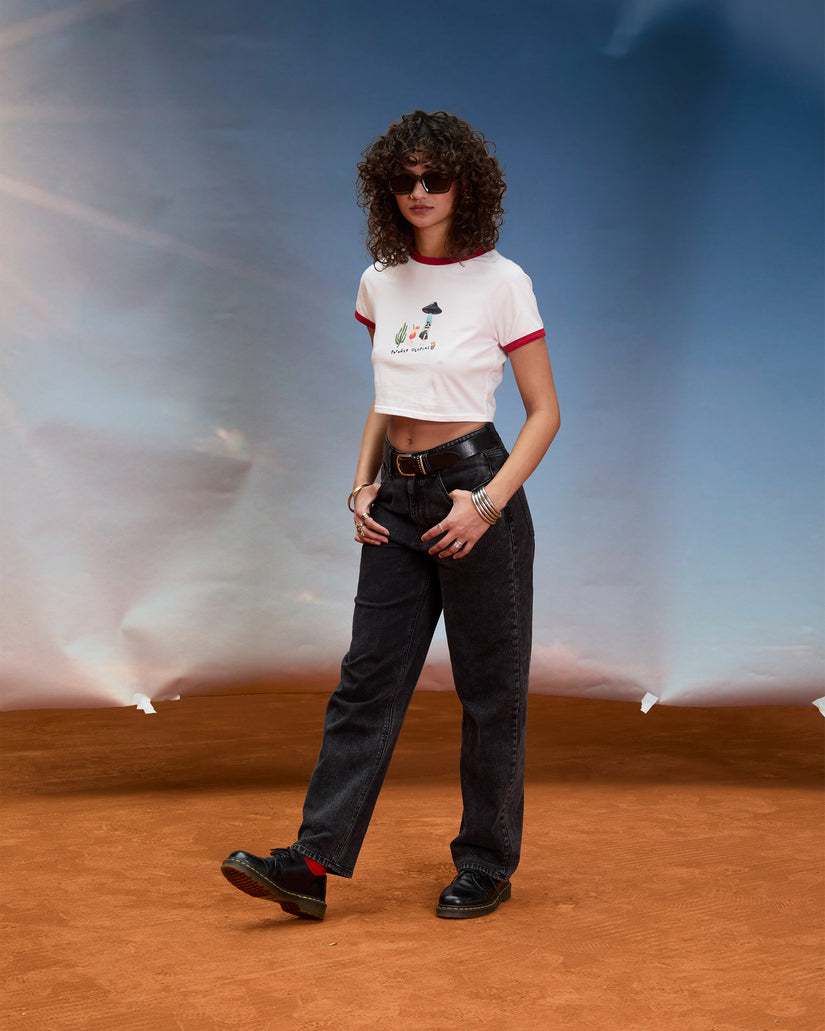 Crop top Mickey Mason - Off White
