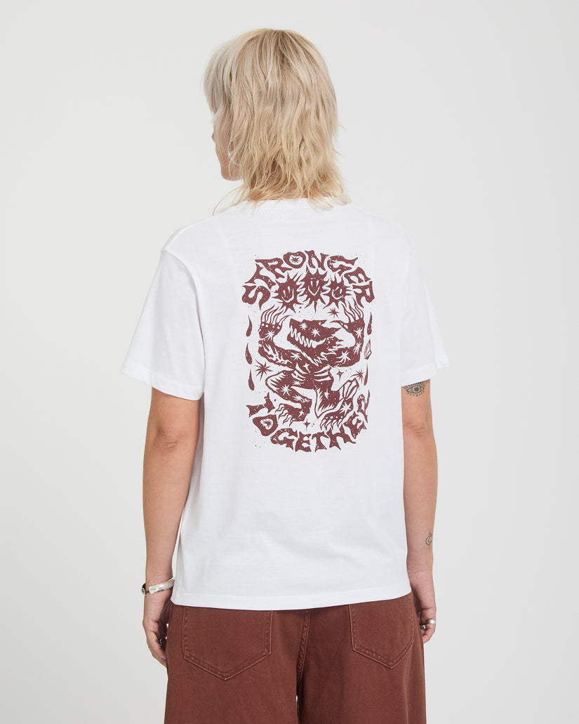 Radical Daze Up T-Shirt - White