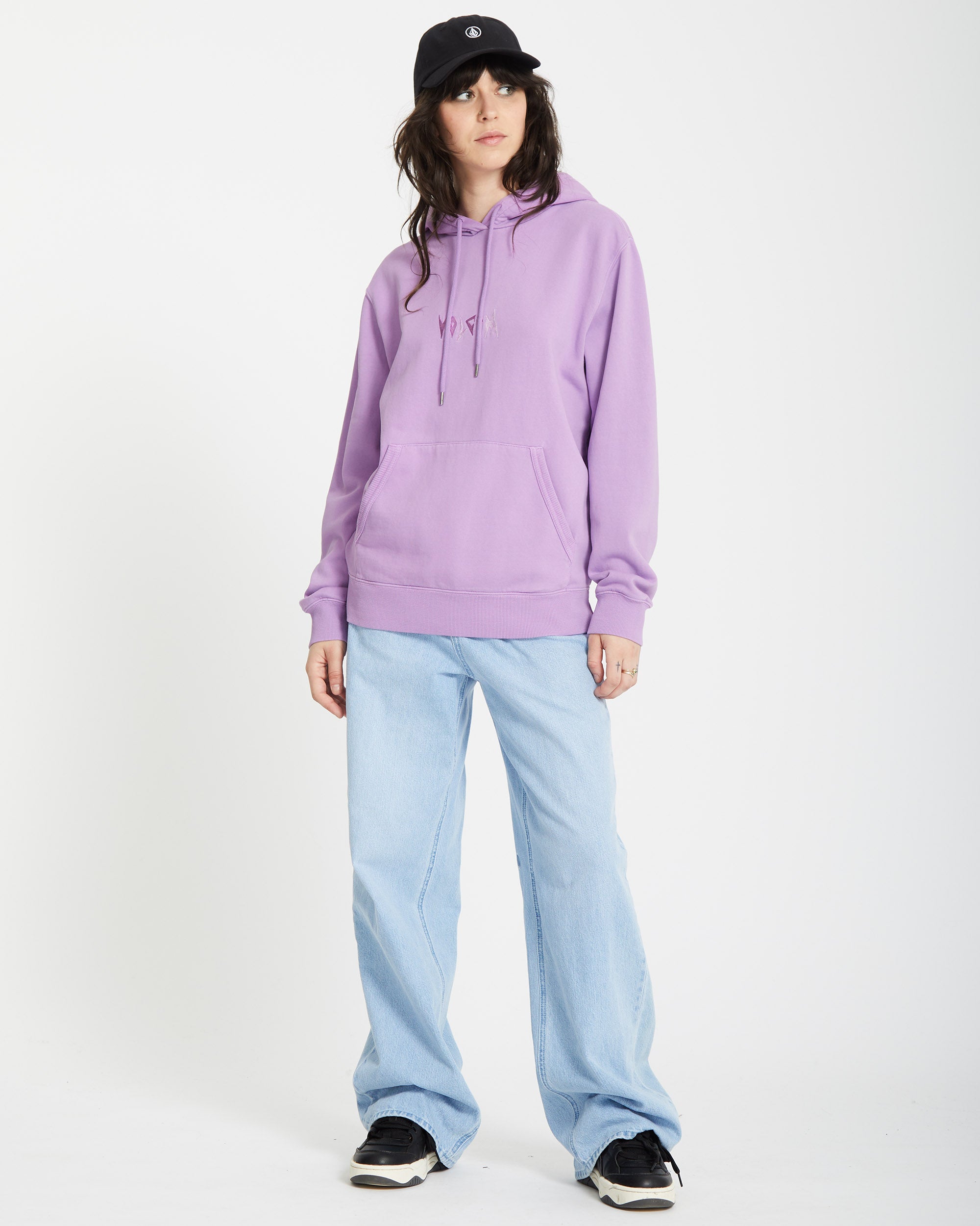 Spikstone Hoodie - IRIS PURPLE - Women - Volcom EU – Volcom Europe