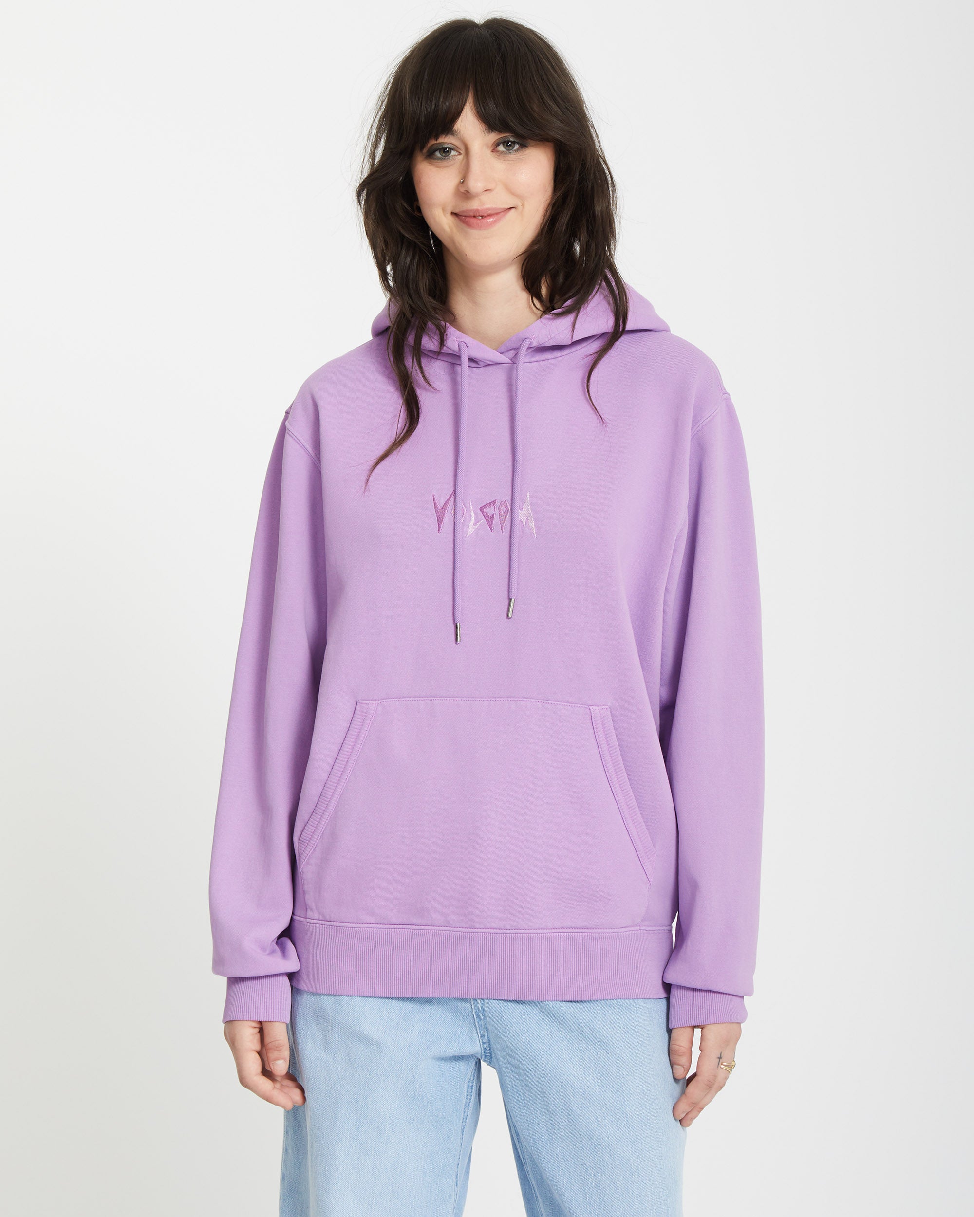 VOLCOM フード付きパーカー US/EU S パープル Spikstone Hoodie - IRIS PURPLE - Women - Volcom EU – Volcom Europe