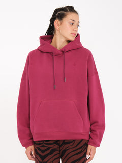 Stone Heart Ii Hoodie - WINE